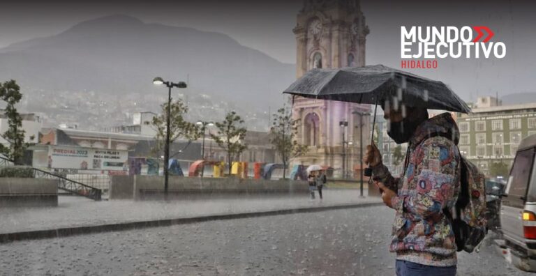 El SMN alerta sobre bajas temperaturas, lluvias y vientos fuertes en Hidalgo