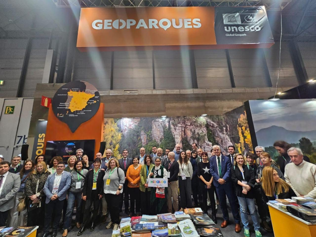 Hidalgo presente en la Fitur 2025 con la apertura del stand de Geoparques